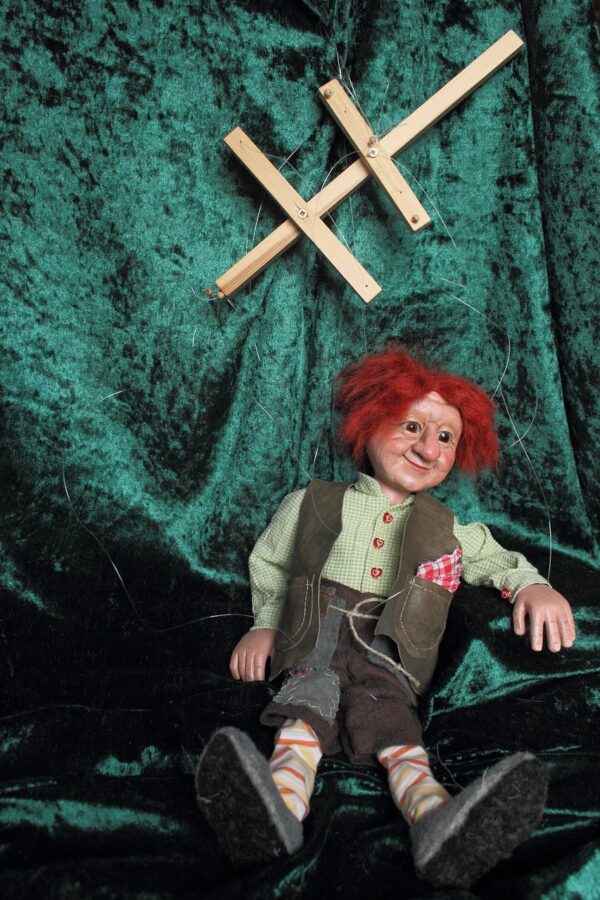 Antique Scottish Marionette - Barnaby the Wanderer