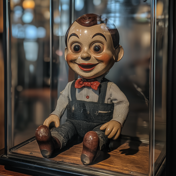 Jimothy vintage ventriloquist dummy from the 1930s